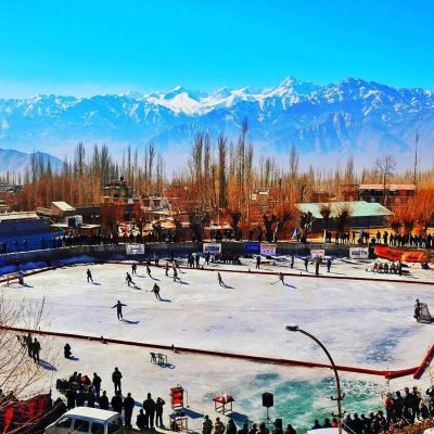 Ladakh ice hockey rink