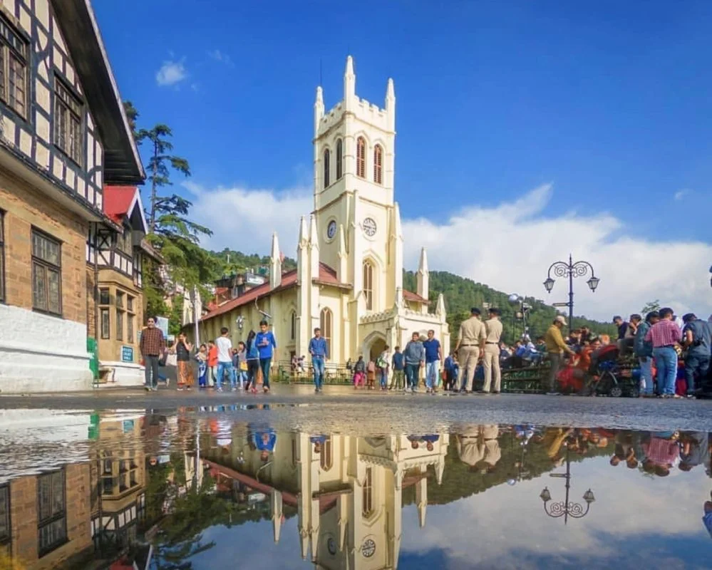 Church of Christ, the crest, Shimla Ridge, Shimla
