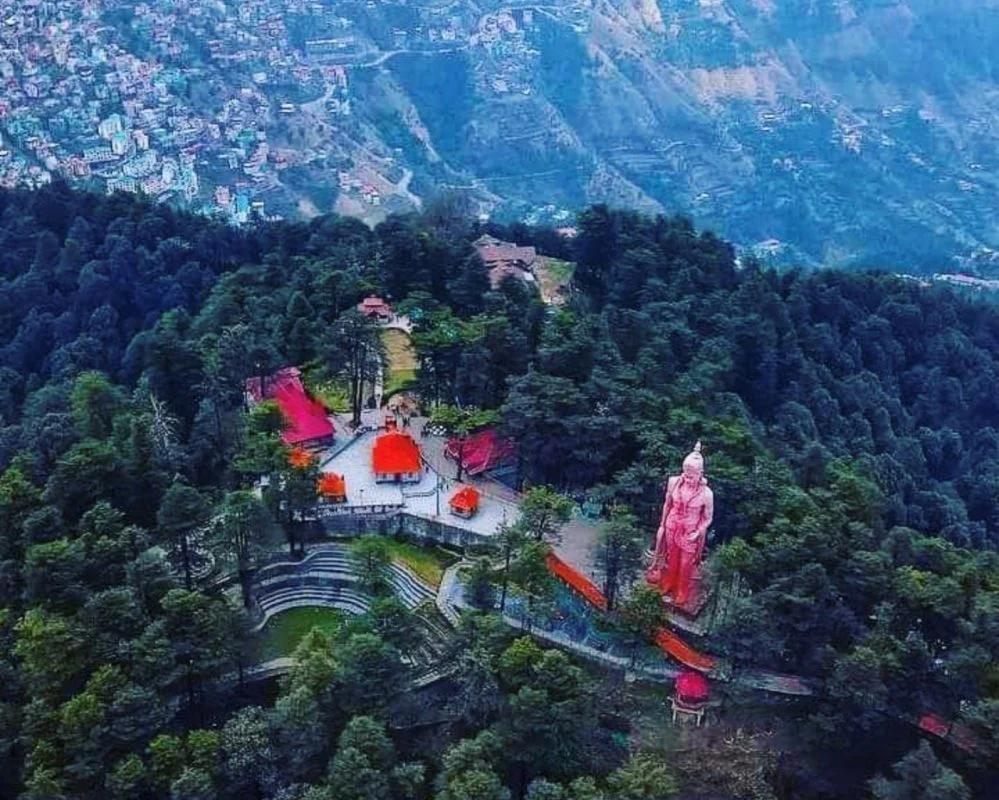 Jakhoo Hill, Shimla, large statue of Hanuman, Places to visit in Shimla