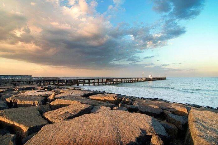 Promenade beach, top 10 places to visit in pondicherry