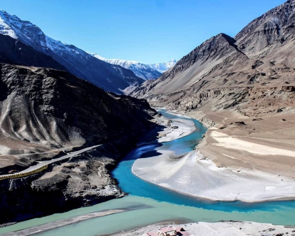 SANGAM AT NIMMU, River Indus and Zanskar Confluence, Ladakh, Places to Visit in Ladakh
