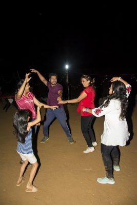 Bhandardara camping dance at stargazing experience