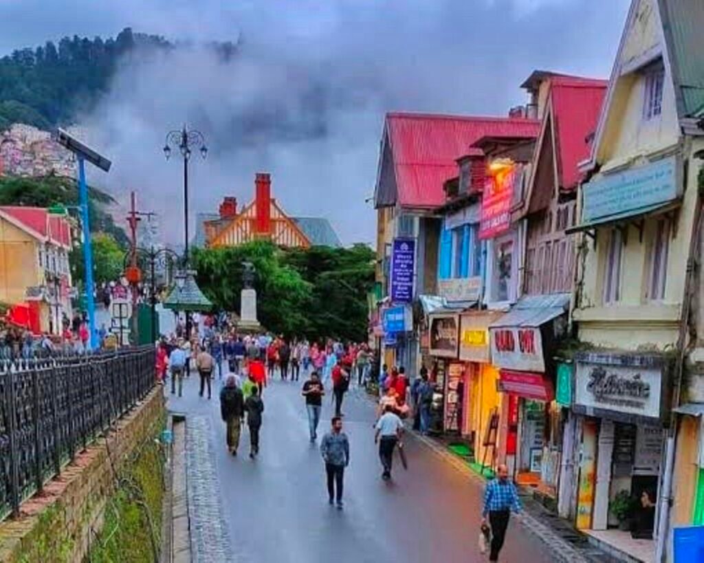 Mall Road, Shimla, Places to visit in Shimla