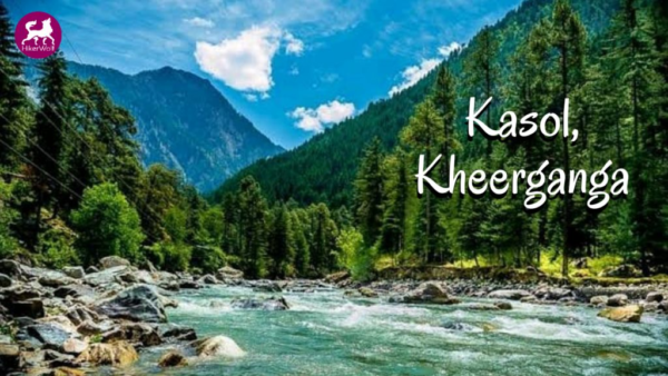 The Beautiful Parvati River Flowing In Between The Himalayans- Kasol |Kheerganga trek