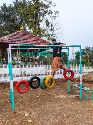 Boy Passing Obstacles | Camping Near Pune -Hikerwolf