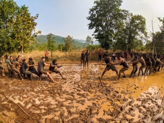 Tug Of War At Camping Site| Camping Near Pune - Hikerwolf