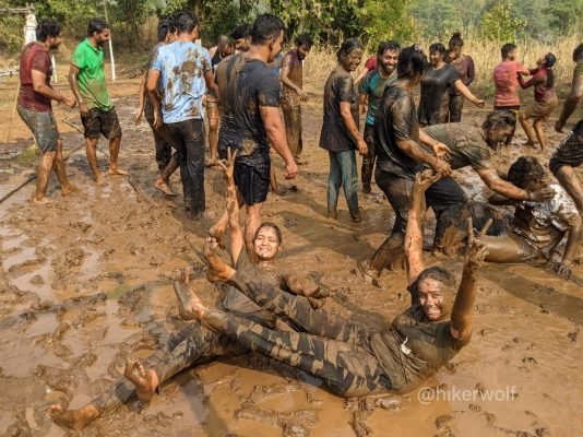 Girls Enjoying Mudbath |Camping Near Mumbai |Hikerwolf