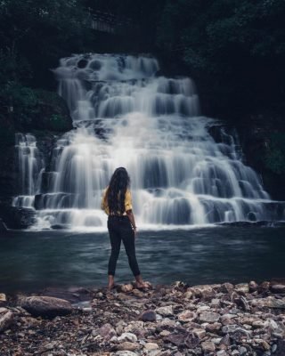 Magnificent Waterfall View- Meghalaya Trip | Hikerwolf