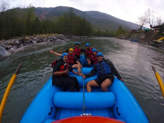 Kasol Trip | River rafting in Kullu with HikerWolf