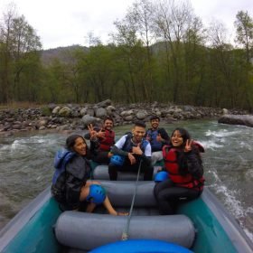 Kasol Tour | River rafting at Kullu at HikerWolf