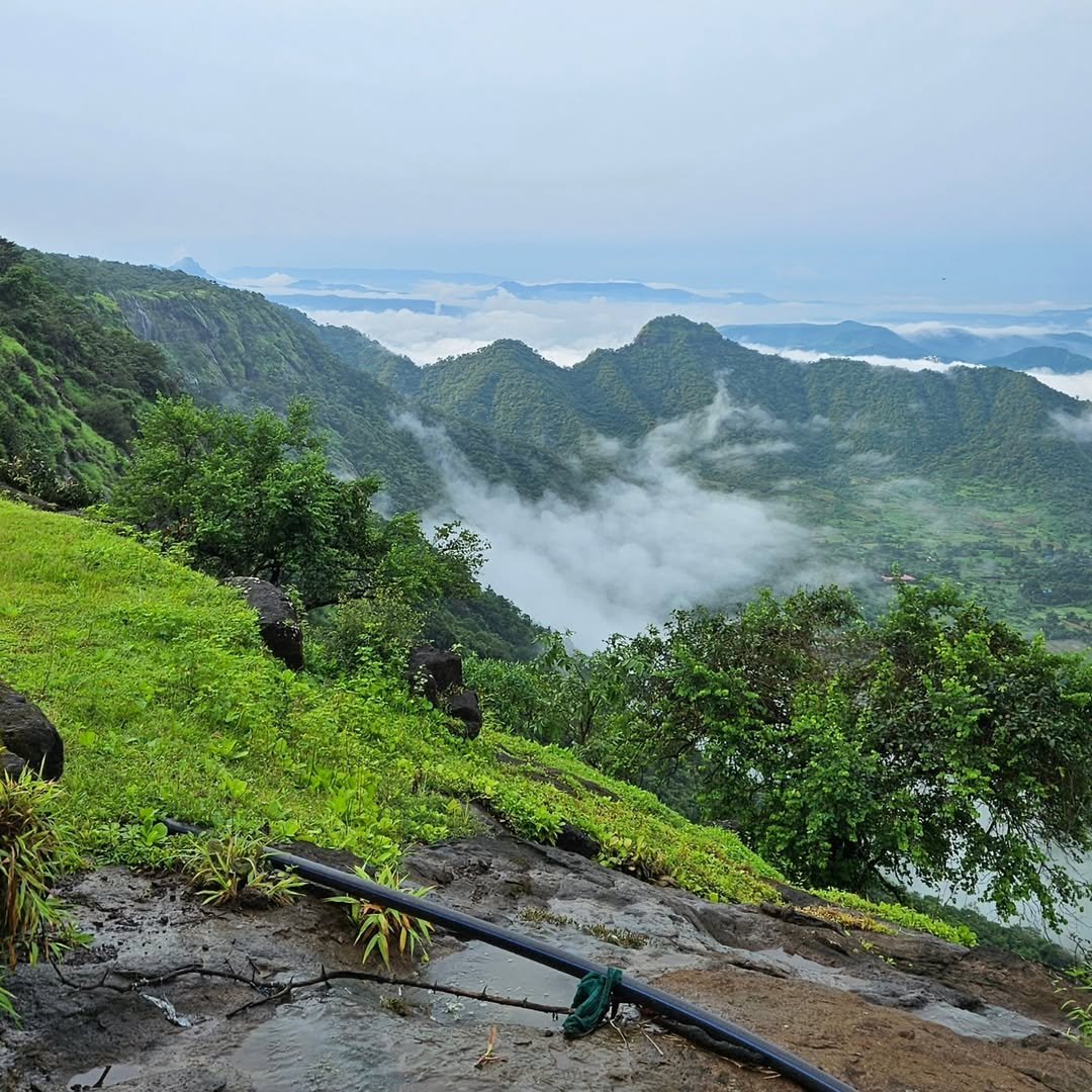 # prabalmachi # kalanvatin durg .Nature 🌏🌿 Monsoon trak