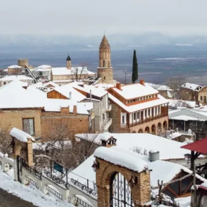 Emily-Lush-Sighnaghi-Kakheti-winter-snow-town